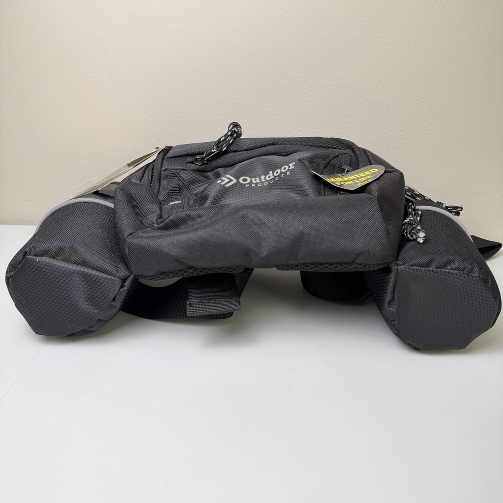 Outdoor Products H2O Mojave Waist Pack Black Hydration Belt with 2 Water Bottles - Picture 10 of 15